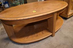 Oval Coffee Table