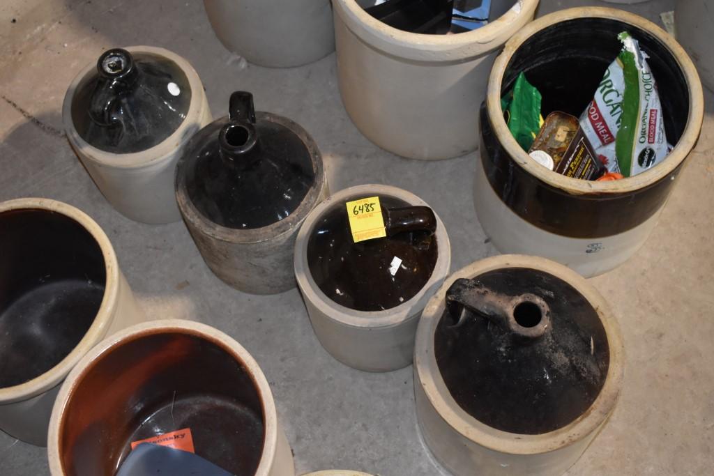 4 Crock Jugs