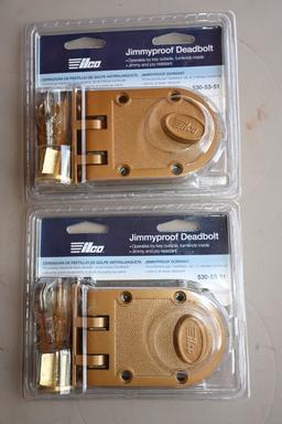2 ilco Jimmyproof Deadbolts