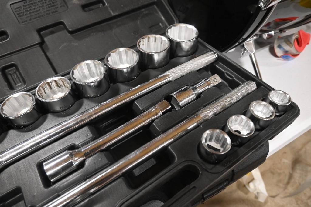 Pittsburgh 20 Piece 3/4" Drive Socket Set