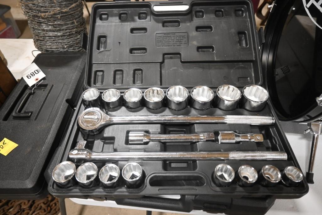 Pittsburgh 20 Piece 3/4" Drive Socket Set