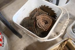Three Buckets of Nails