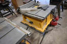 DeWalt Table Saw on Stand
