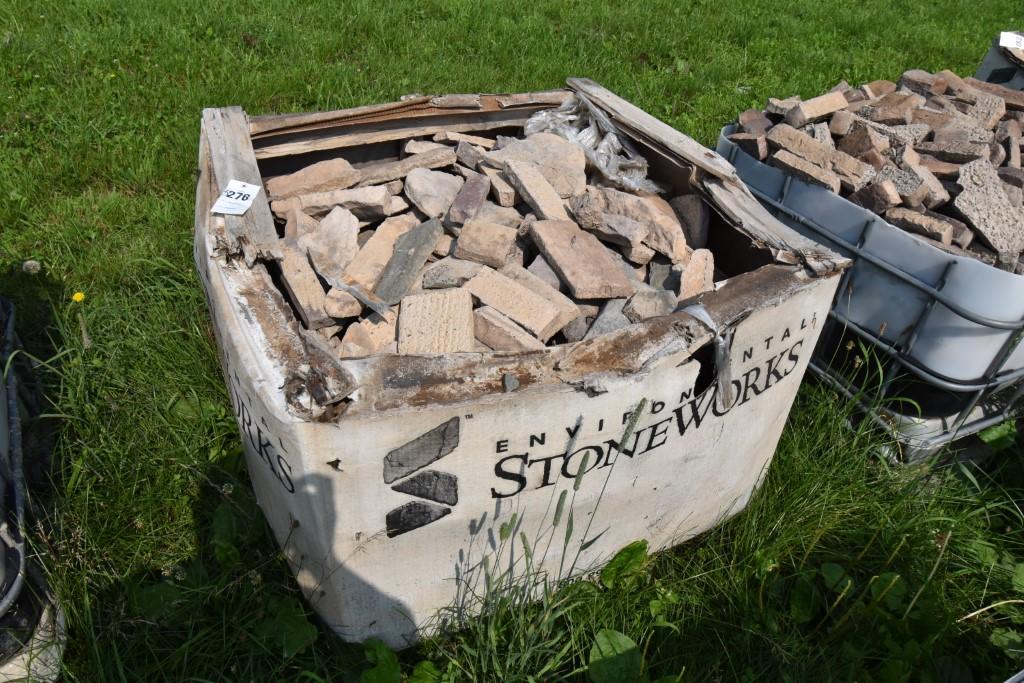 Pallet Box of Cultured Stone