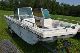 Manatee boat and trailer no titles