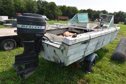Manatee boat and trailer no titles