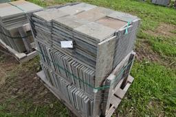 Pallet of 12" x 12" Pieces of Bluestone