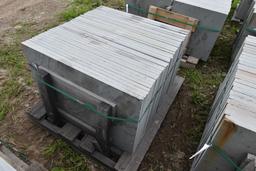 Pallet of 24" x 36" x 1" Pieces of Bluestone