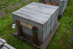 Pallet of 24" x 36" x 1.5" Pieces of Bluestone