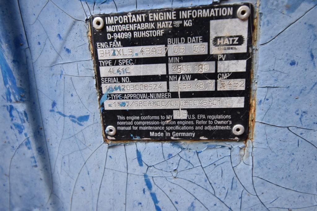Hatz 4L41C Diesel Engine Power Unit
