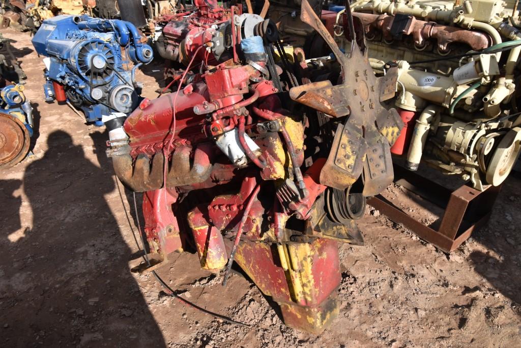 Detroit Diesel 8V71 Loader Engine Take Out