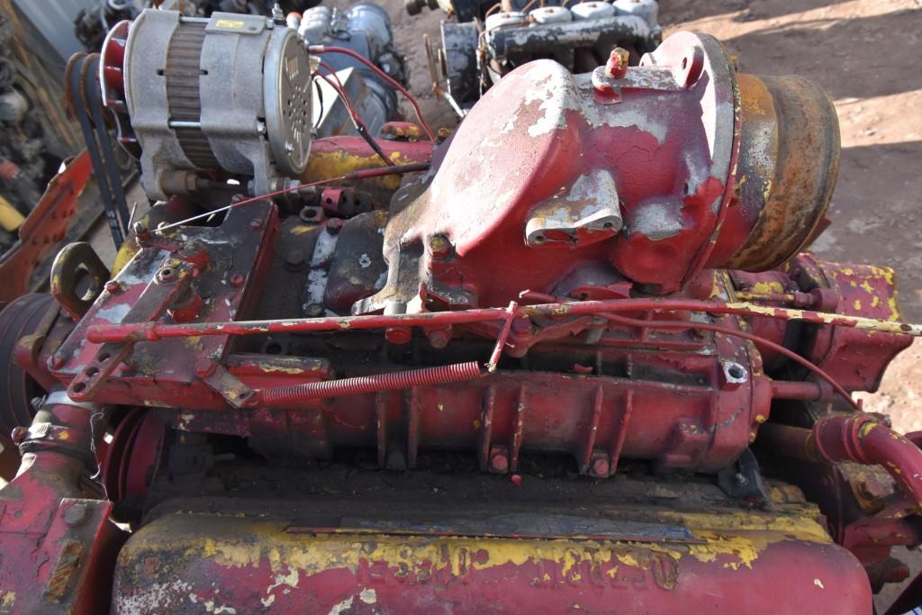 Detroit Diesel 8V71 Loader Engine Take Out
