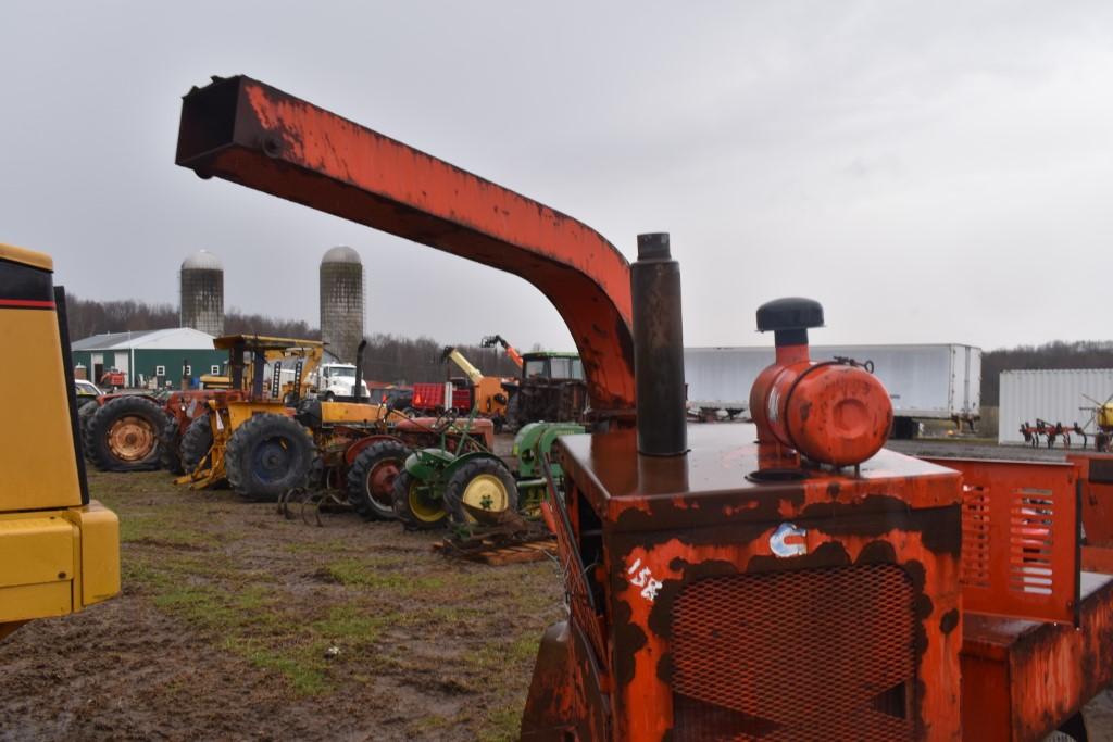 Morbark Eeger Beever Tow Behind Wood Chipper