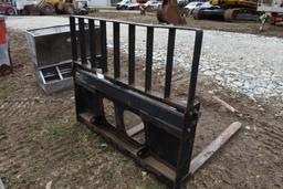 Set of Great Bend Roll Pin Pallet Forks