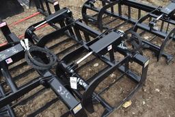 New JMR 72" Quick Attach Grapple Bucket