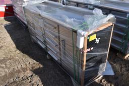 Steelman 7' 10 Drawer Stainless Steel Toolbox Workbench