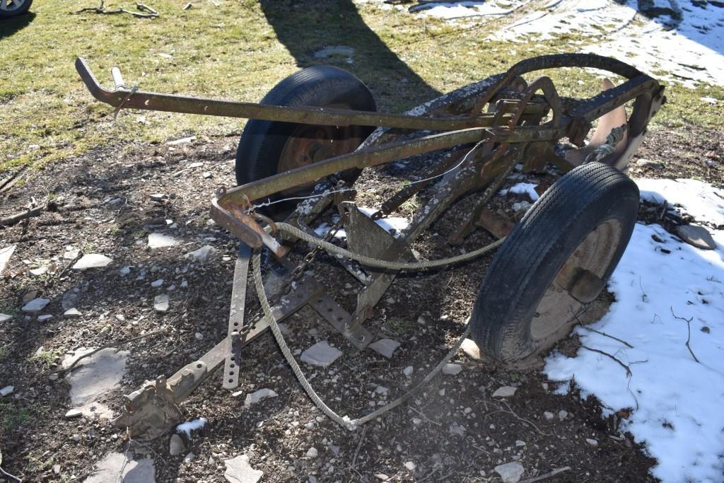 2 Bottom antique Trailer Plow