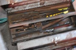 3 Gray Metal Carry Gray Tool Boxes with Contents