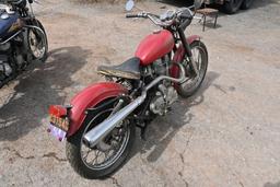 1956 Enfield Indian 500 Solo Motorcycle