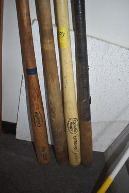 4 Baseball Bats