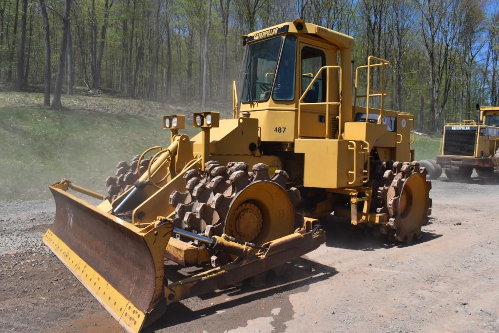 1995 CAT 815B Articulating Padfoot Compactor