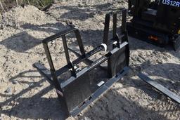 Kivel Quick Attach 48" Walk Through Pallet Forks