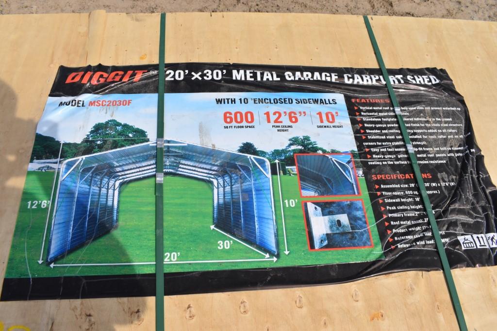 Diggit 20' x 30' Metal Car Port