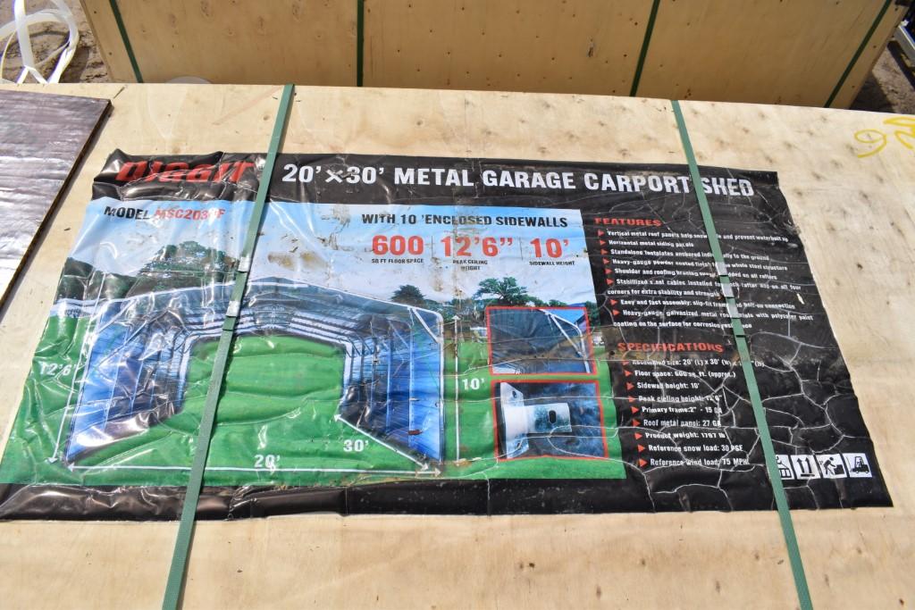 Diggit 20' x 30' Metal Car Port