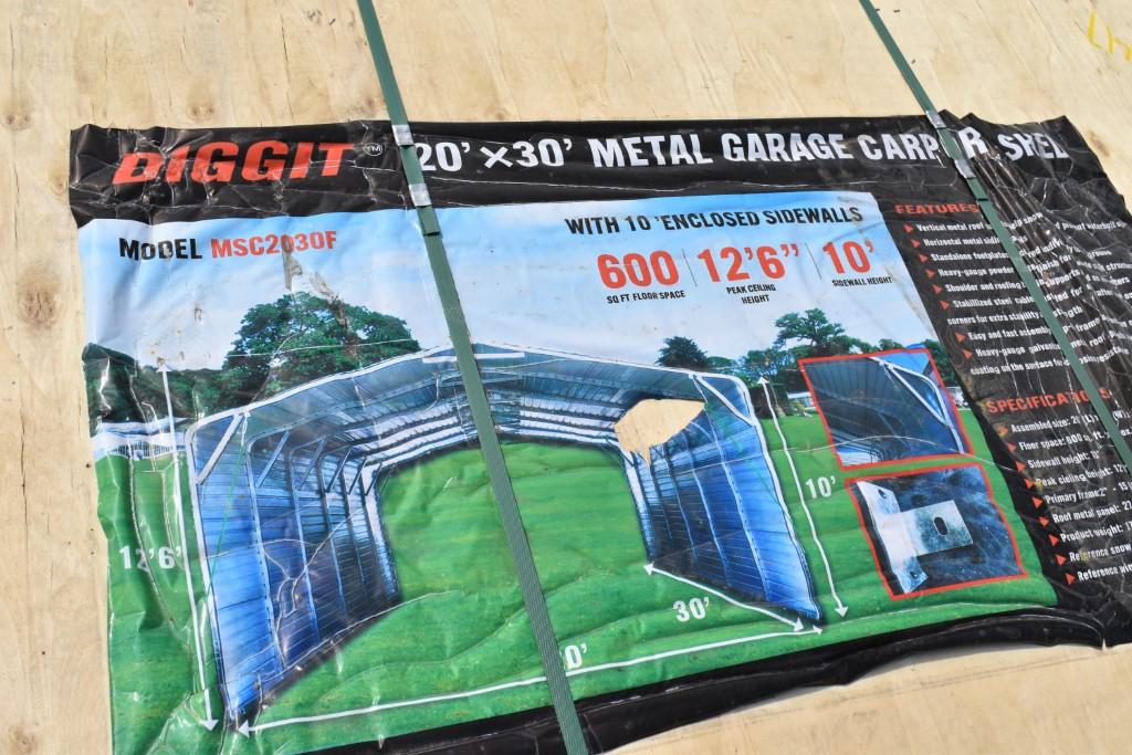 Diggit 20' x 30' Metal Car Port