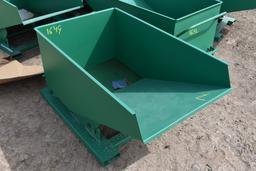 Mini Fork Mounted Self Tipping Dumpster