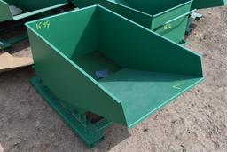 Mini Fork Mounted Self Tipping Dumpster