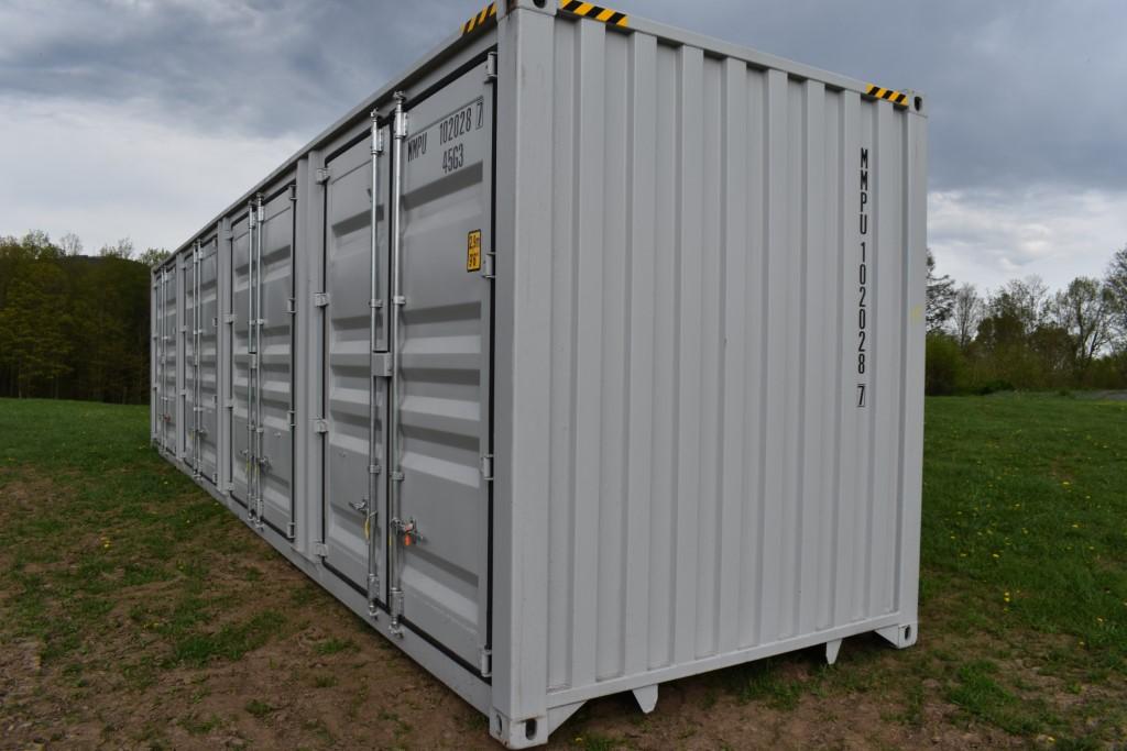 40' 5 Door Shipping Container