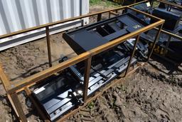 Mower King Quick Attach 84" Power Angle Blade