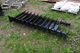 KC Quick Attach 72" Debry Rake
