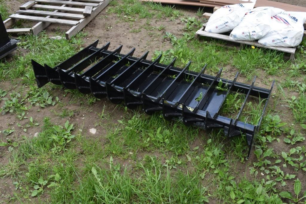 KC Quick Attach 72" Debry Rake