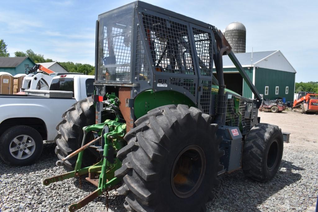 John Deere 5100M Tractor with Forestry Cab