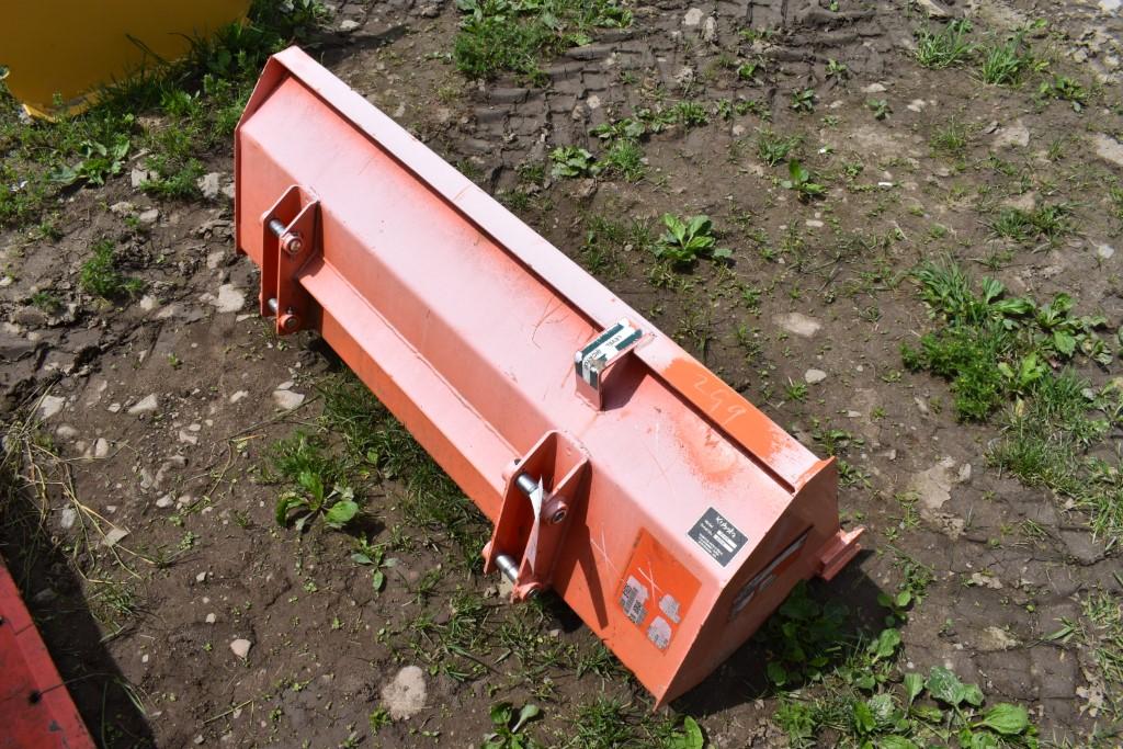 Kubota B1625 Pin On Loader Bucket