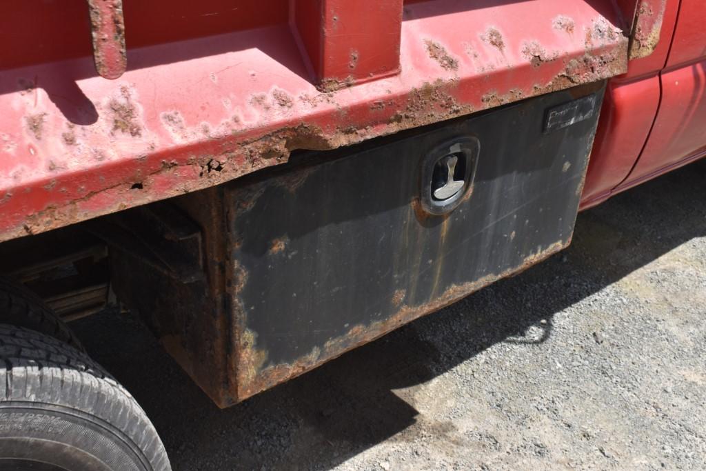 2003 Chevrolet Silverado 3500 Dump Truck With Snow Plow