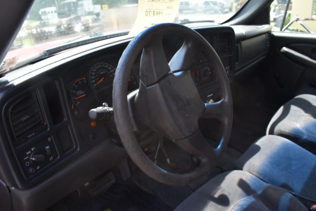 2003 Chevrolet Silverado 3500 Dump Truck With Snow Plow