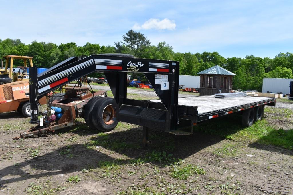 2014 CornPro Gooseneck Equipment Trailer