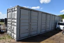 40' 5 Door High Cube Shipping Container