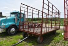 Pequea 818 18' Metal Hay Wagon