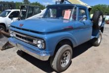 1962 Ford F-100 Custom Cab Truck