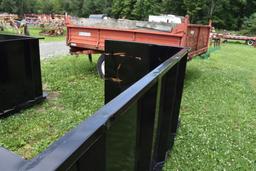 Fork Mounted Debry Dumpster