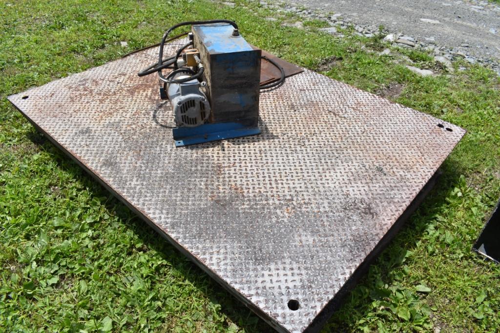 Hydraulic Loading Dock Plate