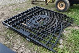 Great Bear 14' Bi-Parting Entrance Gates With Deer Scene