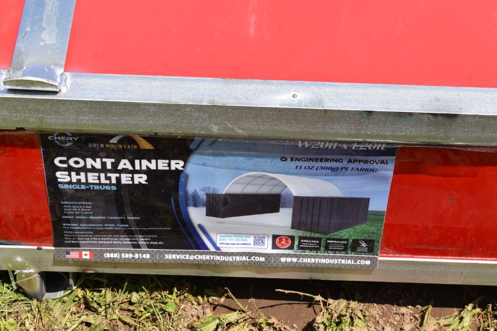 Chery Industrial Gold Mountain 20' x 20' Container Shelter