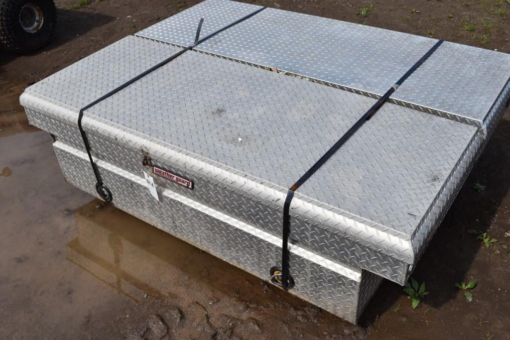 Weather Guard Diamond Plate Truck Tool Box