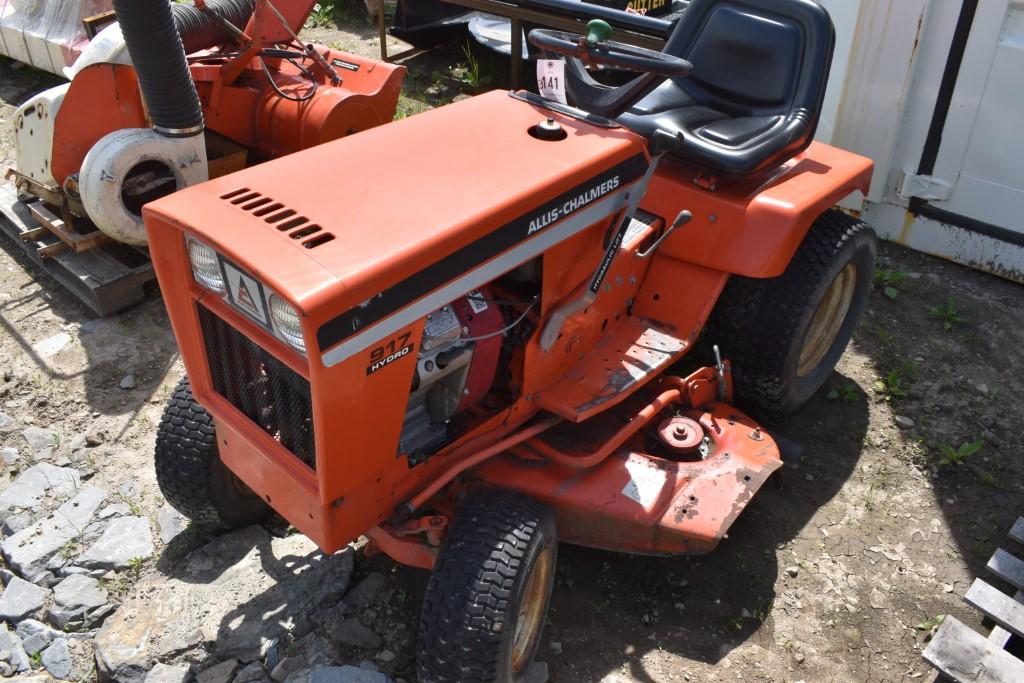 Allis Chalmers 917 Hydro Lawn Tractor Package Deal