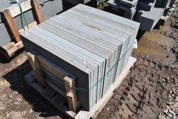 Pallet of 24" x 36" Bluestone Pieces